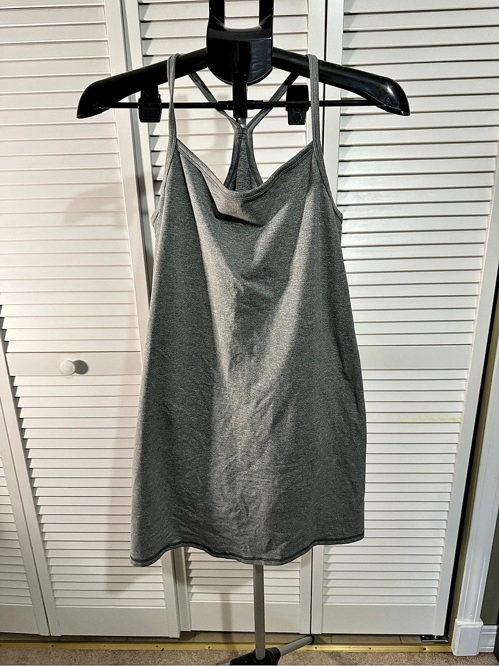 Offline by Aerie The Hugger Dress Mini Dress in Gray Size Large Like New